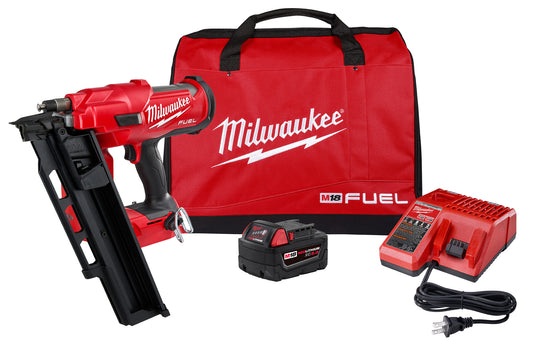 Milwaukee 2744-21, M18 FUEL 21 Degree Framing Nailer Kit