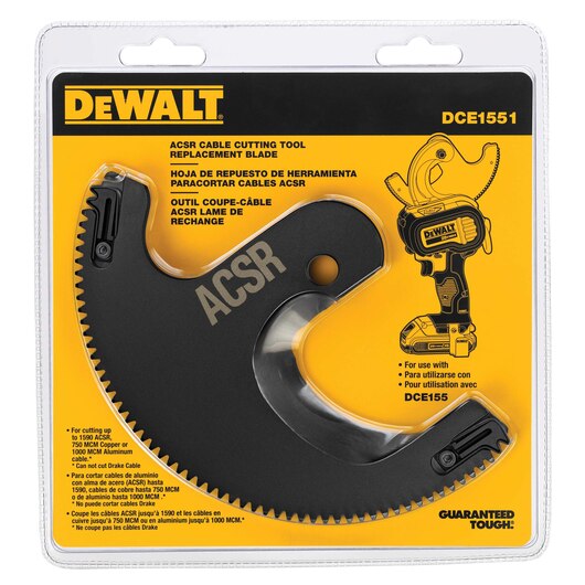 DEWALT DCE1551, ACSR Cable Cutting Tool Replacement Blade