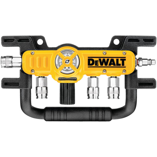 DEWALT D55040, Quadraport Air Line Splitter with Regulator