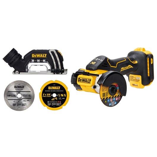 DEWALT DCS438B, 20V MAX 3IN COMPACT CUT OFF TOOL - (Tool Only)