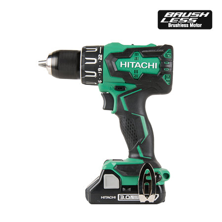 Metabo HPT DV18DBFL2, 18V Brushless Hammer Drill. 3Ah Battery