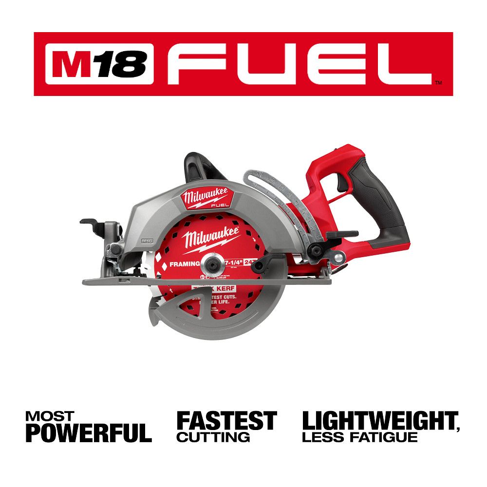 Milwaukee 2930-20, M18 FUEL™ 7-1/4" Rear Handle Circular Saw