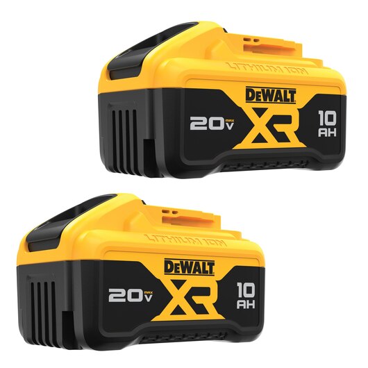 DEWALT DCB210-2, 20V MAX Li-Ion Battery 2-Pack (10.0 Ah)