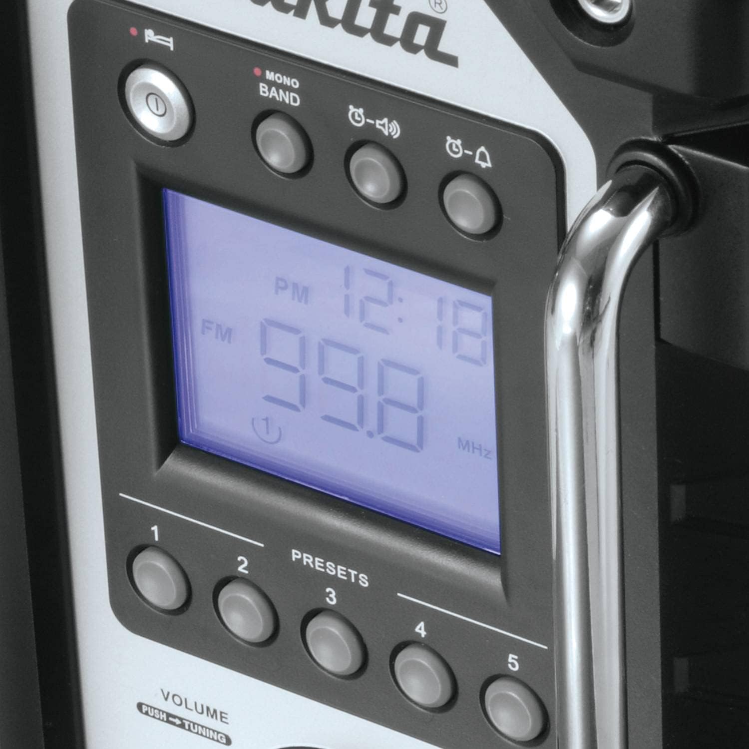 Makita DMR116, 18V LXT Cordless or Electric Jobsite Radio (Tool Only)
