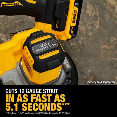 DEWALT DCS379B, Dual Trigger Mid-Size Bandsaw (Tool Only)