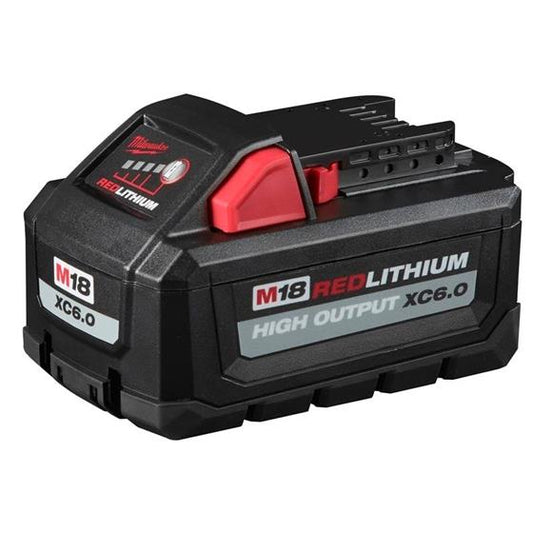 Milwaukee 48-11-1865, M18 REDLITHIUM High Output Battery (6.0 Ah)