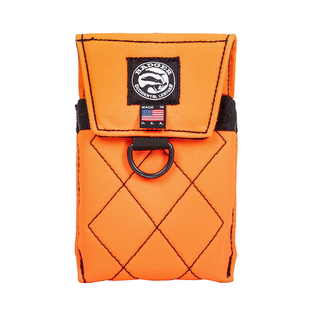 Badger Tool Belts Phone Holster Hi-Vis Orange