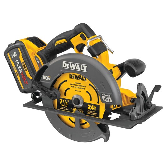 DEWALT DCS578X1, 60V MAX FLEXVOLT 7-1/4'' Circular Saw Kit (1 Battery)