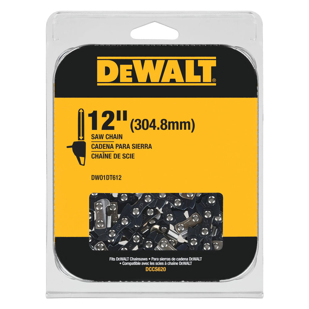 DEWALT DWO1DT612, 12'' Replacement Saw Chain