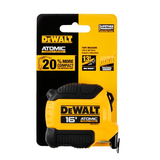 DEWALT DWHT38116S, Atomic Tape Measure 16'