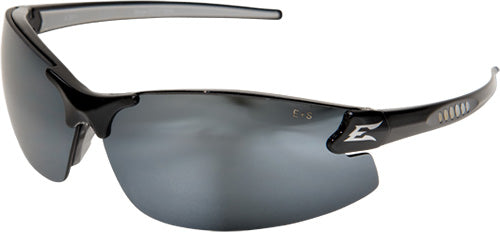 Edge Eyewear DZ417, Zorge, Black Frame/Silver Mirror Lens (Non-Polarized)