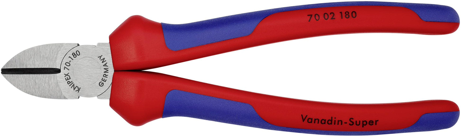 Knipex 70 02 180,  Diagonal Cutters, Multi-Component 7-1/4"