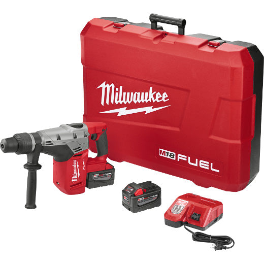 Milwaukee 2717-22HD, M18 FUEL 1-9/16" SDS MAX Hammer Drill Kit (2 Batt)