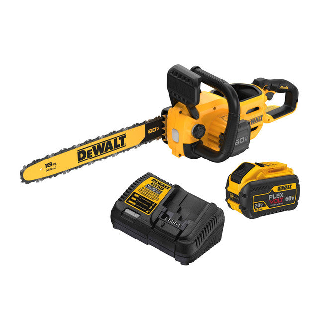 DEWALT DCCS672X1, FLEXVOLT™ 60V MAX* BRUSHLESS 18" CHAINSAW KIT (9AH)