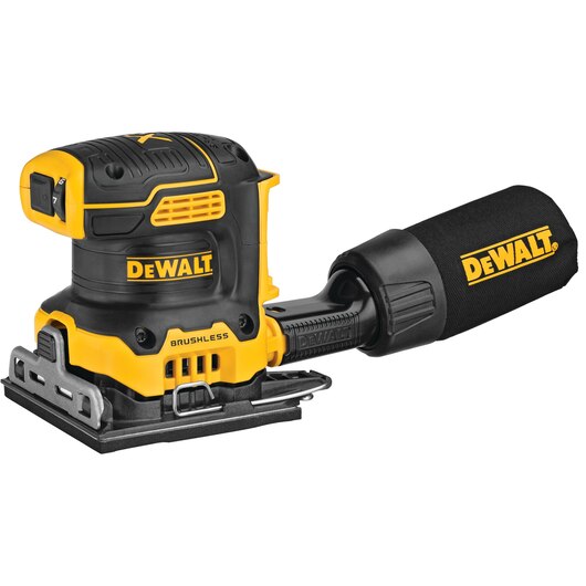 DEWALT DCW200B, 20V MAX XR Brushless 1/4 Sheet Variable Speed Sander (Tool Only)