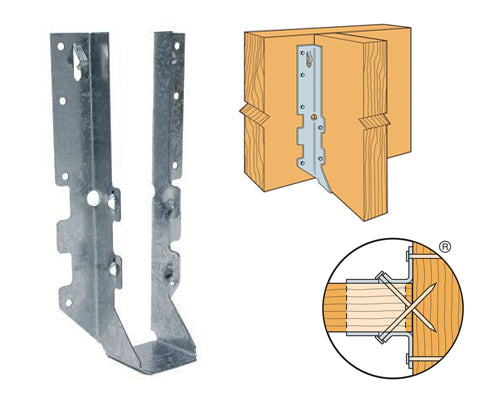 Simpson Strong Tie LUS210Z-EA, SHEAR FACE MOUNT HANGER 2 X 10 , EA