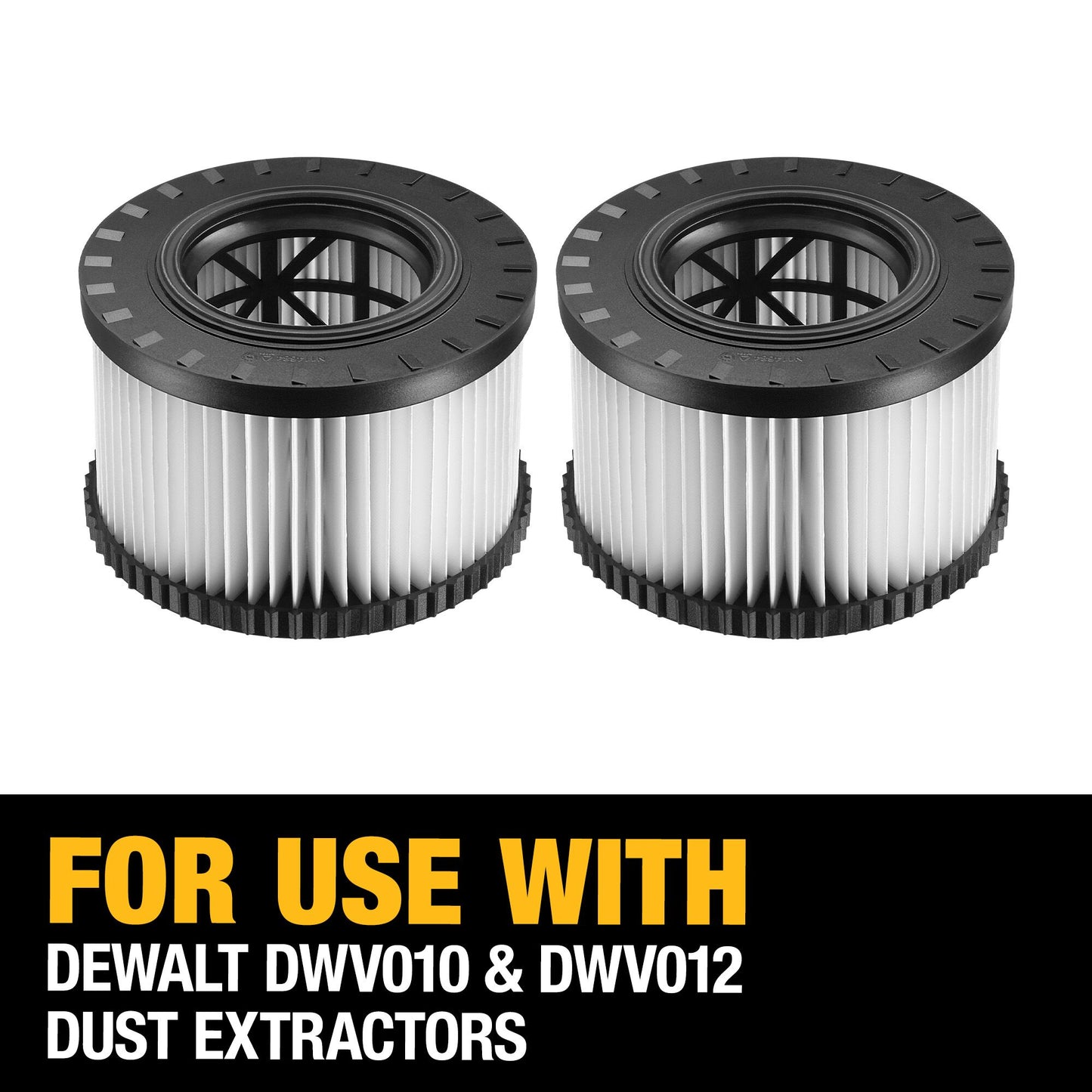 DEWALT DWV9330, Hepa Filters for DWV012 (2 Pack)
