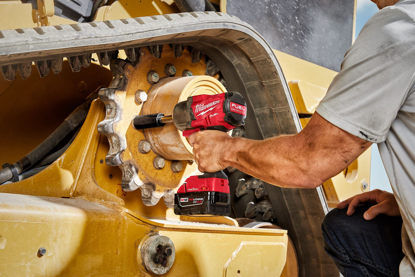 Milwaukee 2769-20, M18 FUEL 1/2" Ext. Anvil Controlled Torque Impact Wrench w/ ONE-KEY (Tool Only)