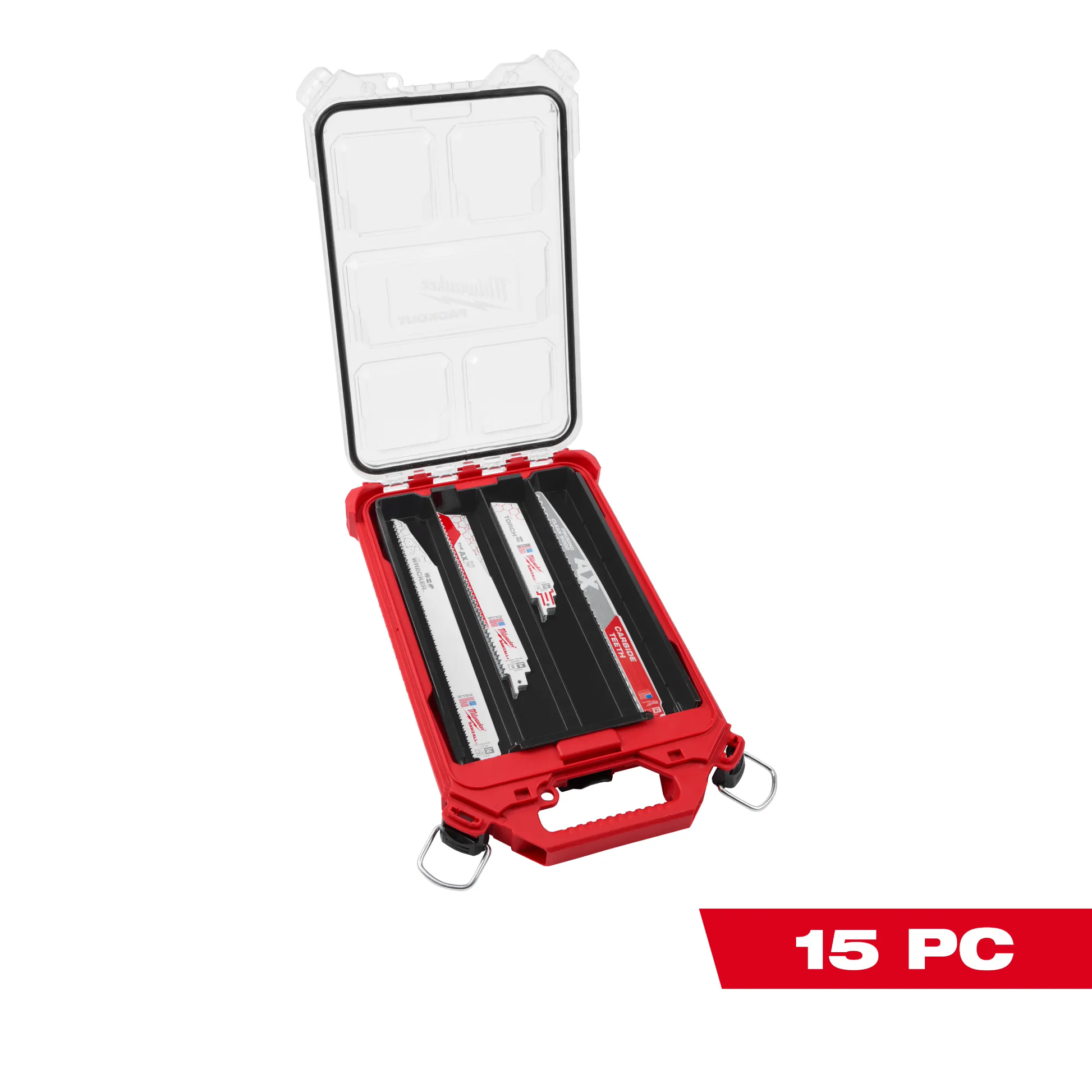 Milwaukee 49-22-5641, 15PC SAWZALL® BLADE PACKOUT™ KIT