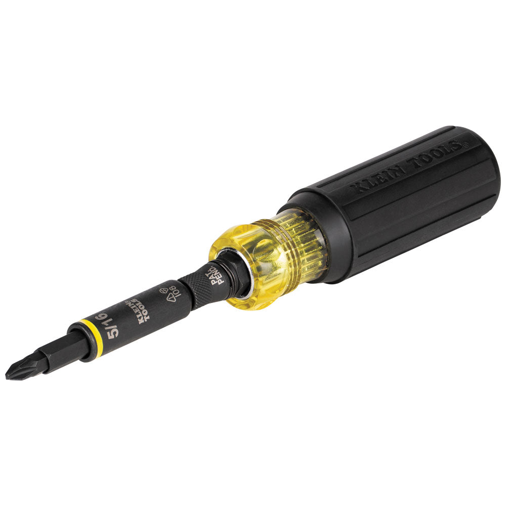 Klein Tools 32500HD, Impact Rated Multi-Bit Screwdriver / Nut Driver, 11-in-1 1 of 44