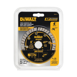 DEWALT DW4711T, 4'' XP Turbo Segmented Diamond Blade