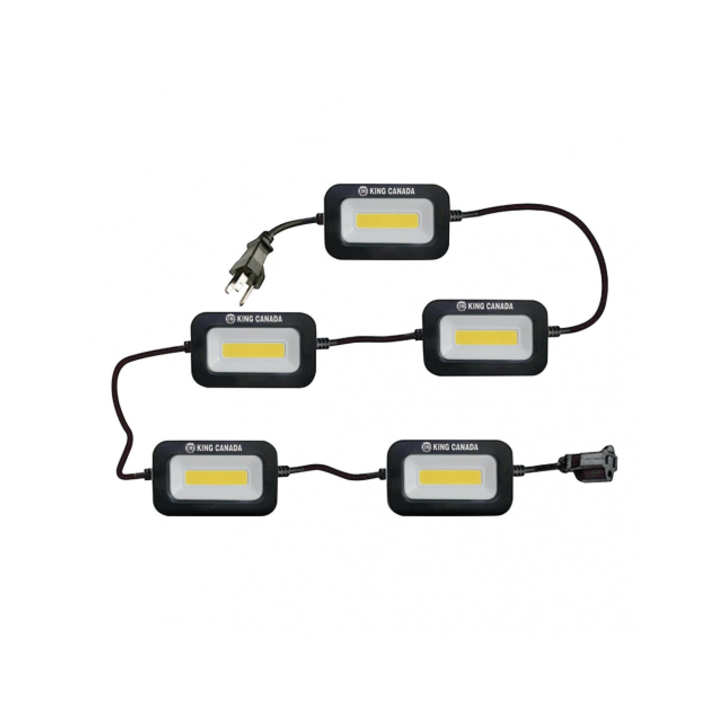 KING Canada K-5016-5LED, 50 ft. 5 LED string light - 5000 lumens