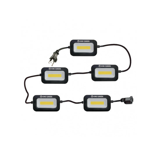 KING Canada K-5016-5LED, 50 ft. 5 LED string light - 5000 lumens