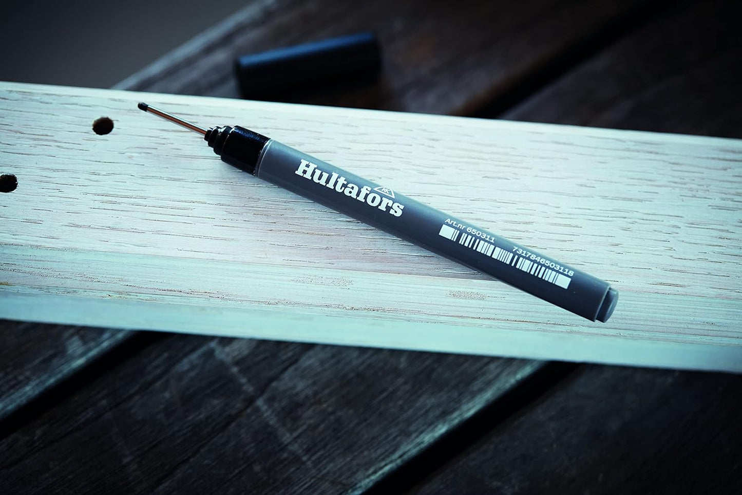 Hultafors 650310, Ink Deep-hole Marker HIDHM Black