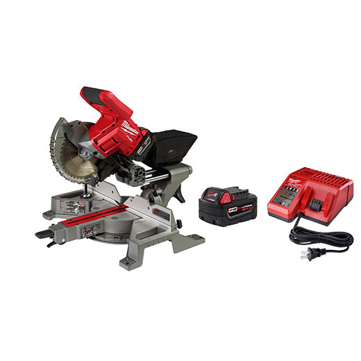 Milwaukee 2733-21, M18 FUEL 7-1/4" Dual Bevel Sliding Compound Miter Saw Kit (5.0 Ah)