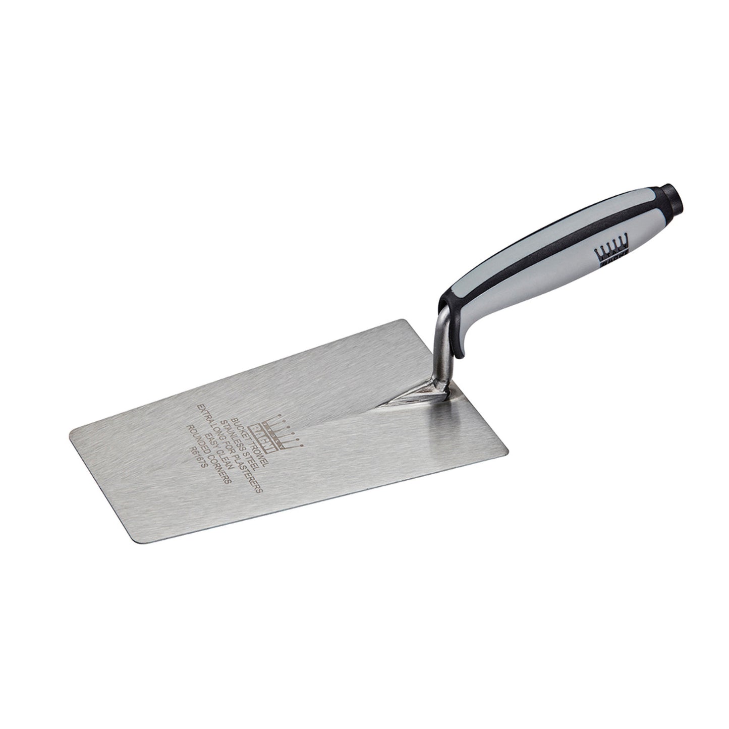 Ragni R6167S, Stainless Steel 7" Plasterers Bucket Trowel