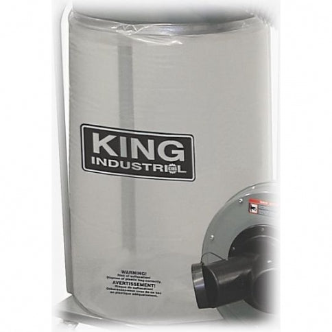 KING Canada KDCB-5, 5 pc. See through plastic bottom dust bag kit