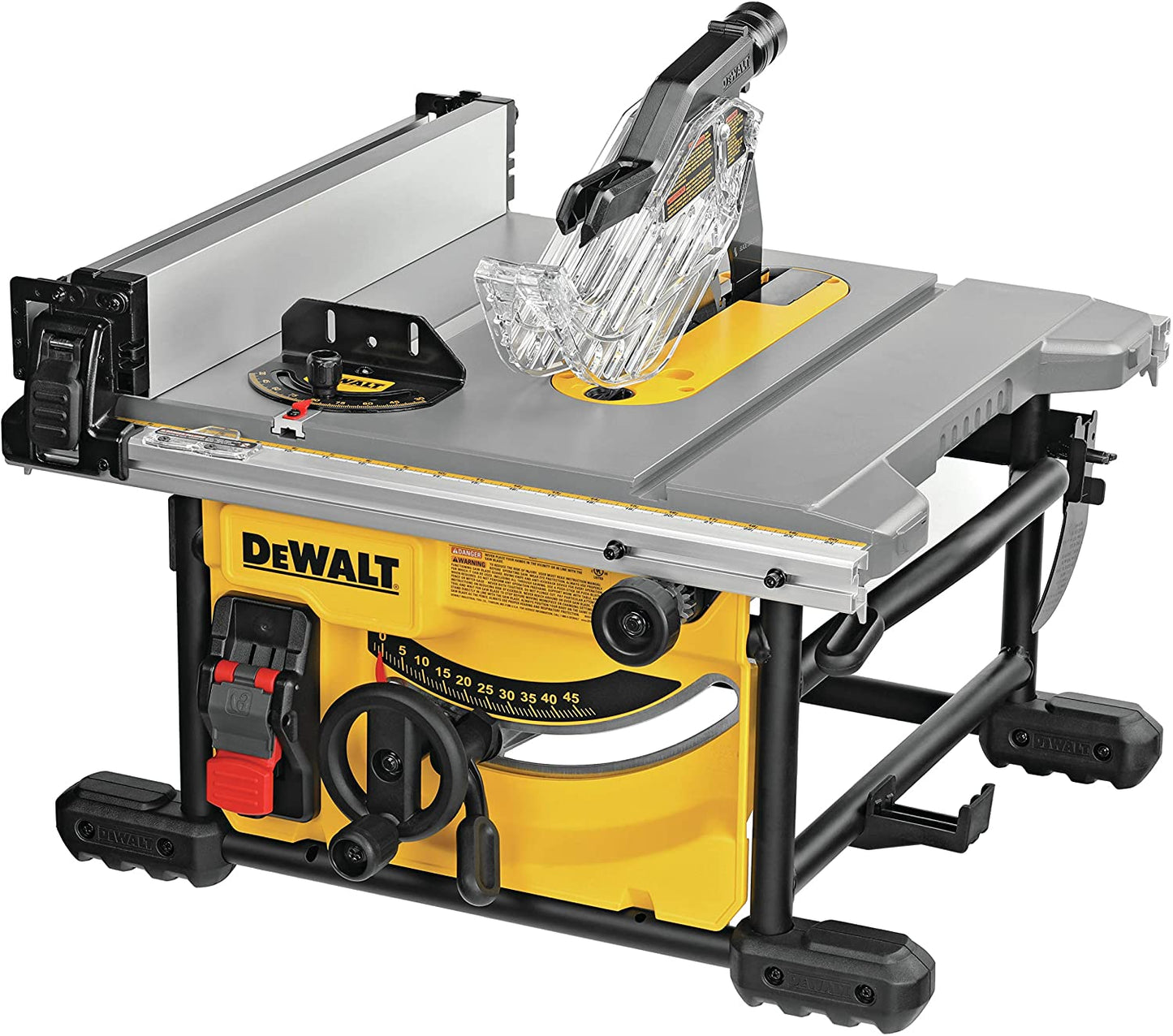 DEWALT DWE7485, 8-1/4'' Job Site Table Saw (24-1/2'' Rip Capacity)