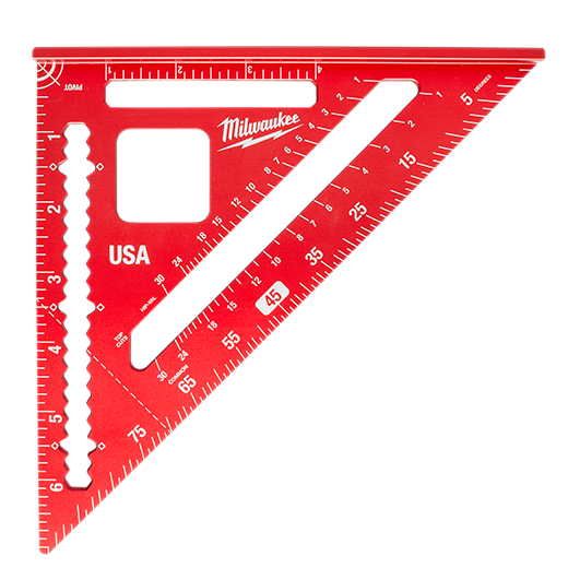 Milwaukee MLSQM070, 7" Magnetic Rafter Square