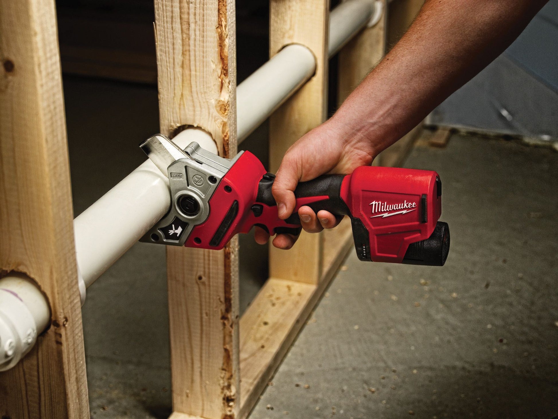 Milwaukee 2470-20, M12™ Plastic Pipe Shear (Tool Only)