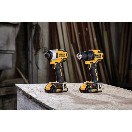 DEWALT DCK278C2, ATOMIC 20V MAX* BRUSHLESS CORDLESS 2-TOOL COMBO KIT