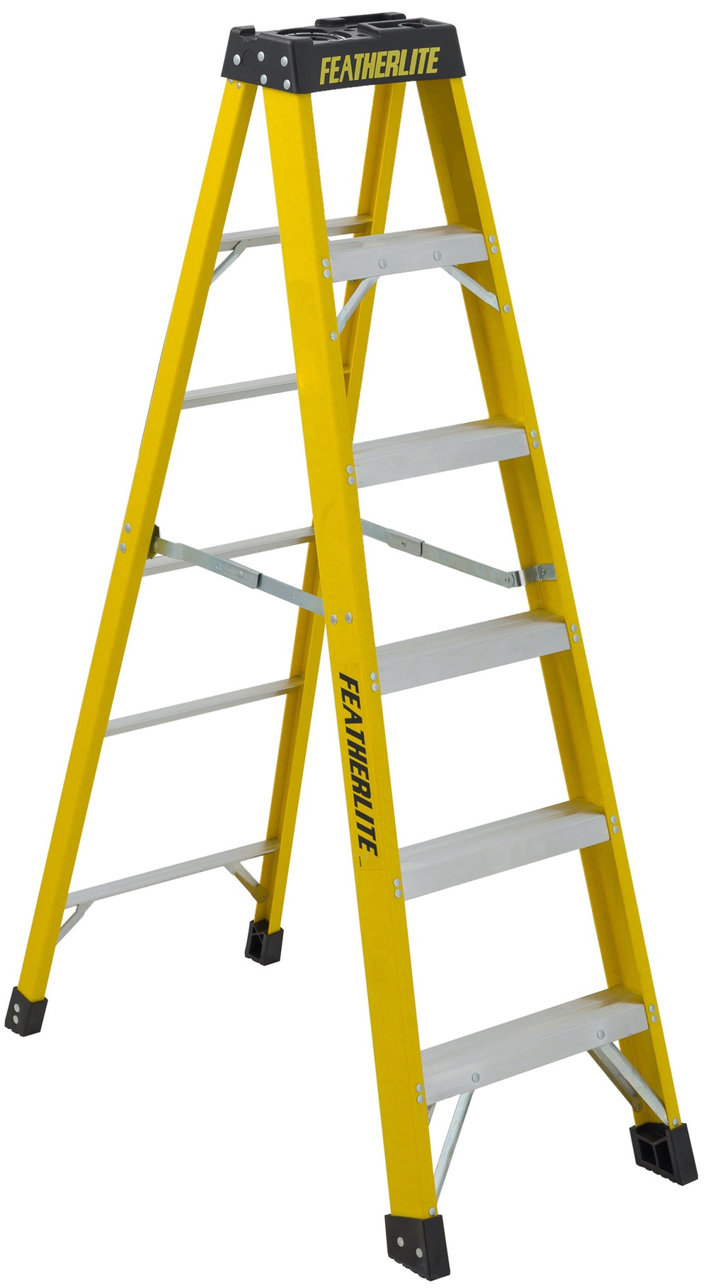 Featherlite 6906, 6′ EXTRA-HEAVY DUTY FIBERGLASS STEPLADDER (IN-STORE PICKUP ONLY)