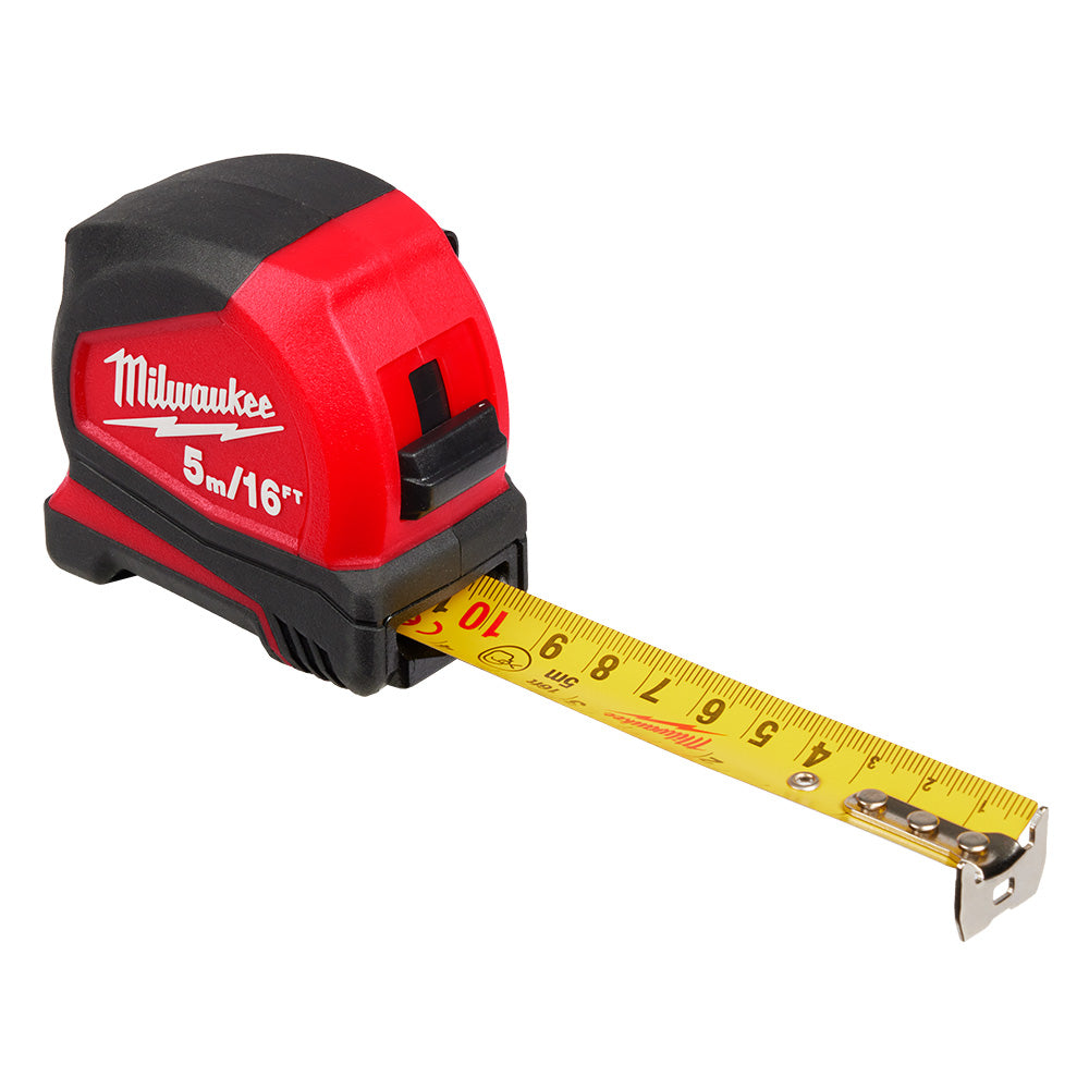 Milwaukee 48-22-6617, 5M/16FT COMPACT TAPE MEASURE