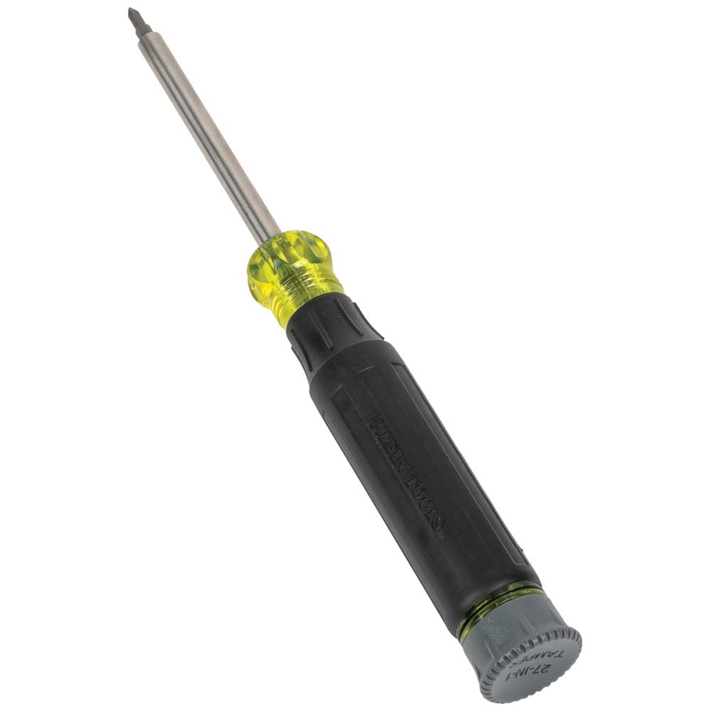 Klein Tools 32327, 27-in-1 Multi-Bit Precision Screwdriver with Tamperproof Bits