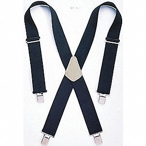 Kunys SP-15BK, Heavy Duty Work Suspender Black