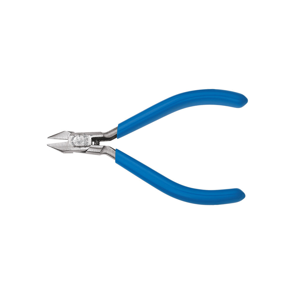 Klein Tools D295-4C, Diagonal Cutting Pliers, Electronics, Tapered Nose, Mini Jaw, 4-Inch