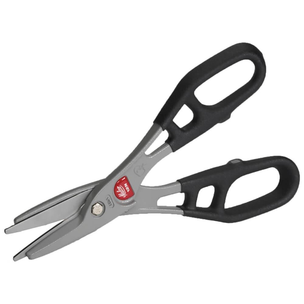 Malco M12NG, Andy Aluminum Handled Snips with Comfort Grip Straight Cut 12"