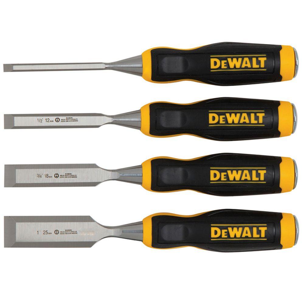 DEWALT DWHT16063, 4 PC WOOD CHISEL SET