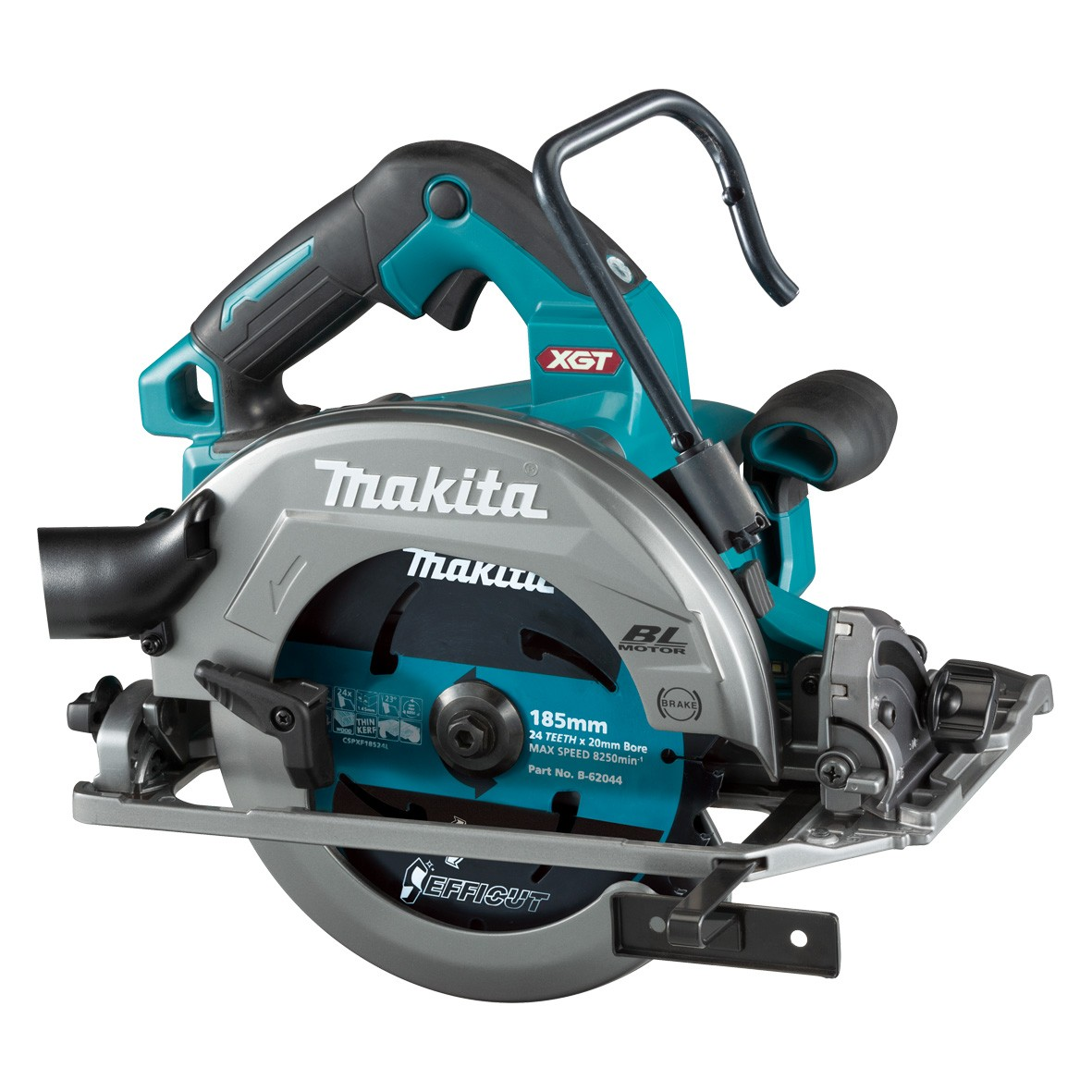 Makita HS004GZ XGT, 40V MAX Li-Ion Brushless AWS 7-1/4” Circular Saw with Guide Rail Base