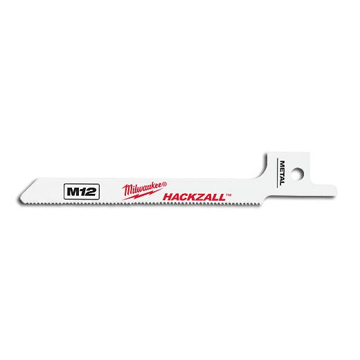 Milwaukee 49-00-5324, M12 Hackzall Blade-Metal Scroll (5/pkg)