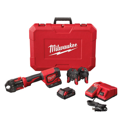 Milwaukee 2674-22C, M18 Short Throw Press Tool Kit with PEX Crimp Jaws