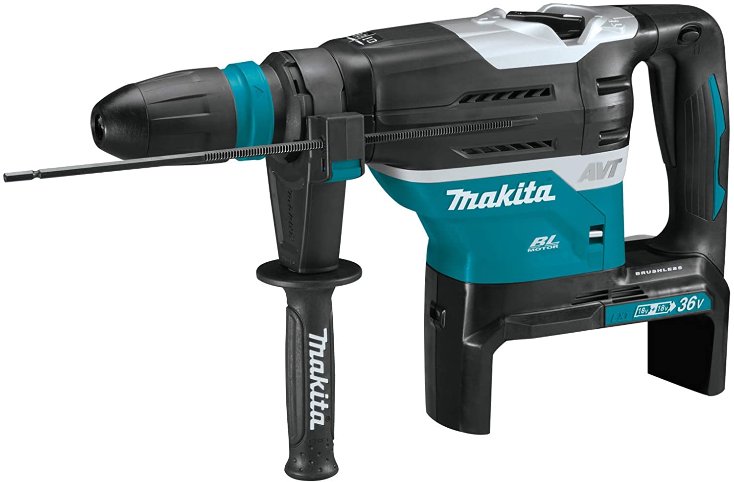 Makita DHR400ZKN, 36V(18Vx2) LXT Brushless 1-9/16" Rotary Hammer SDS-MAX (Tool Only)