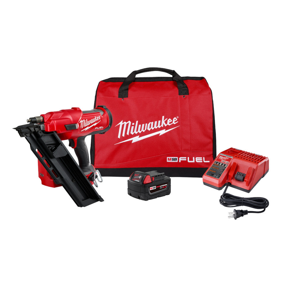 Milwaukee 2745-21, M18 FUEL 30 Degree Framing Nailer Kit