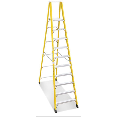 Featherlite 6512, 12' Extra-Heavy Duty Fiberglass Platform Stepladder (IN-STORE PICKUP ONLY)