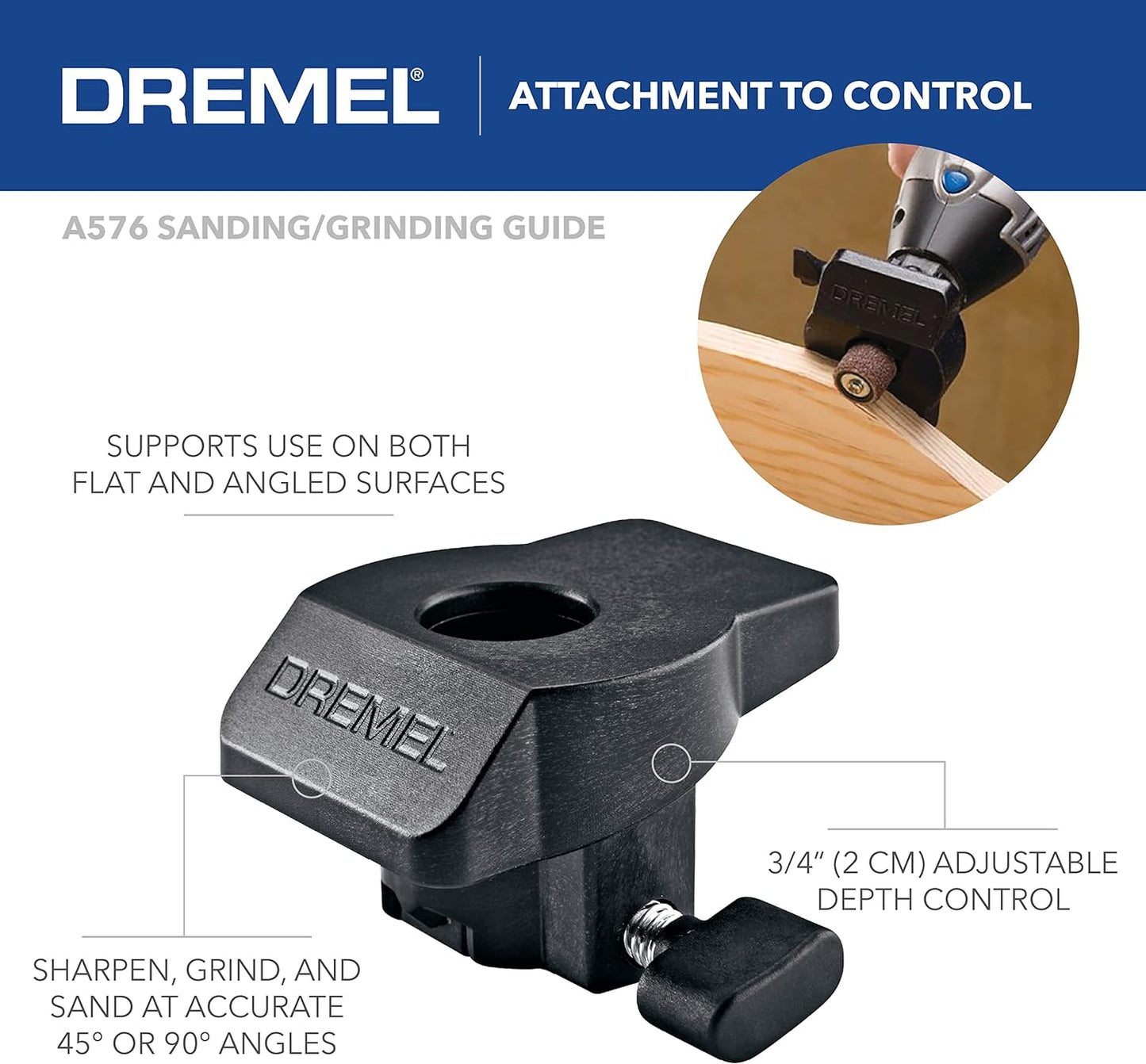 DREMEL 4300-5/40, High Performance Rotary Tool Kit with LED Light (5 Attachments, 40 Accessories)