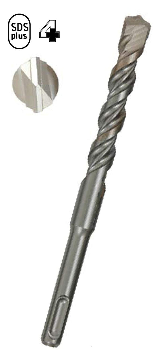 Hitachi 725021B25, 1/4'' X 6'' SDS Plus 2-Cutter Drill Bit